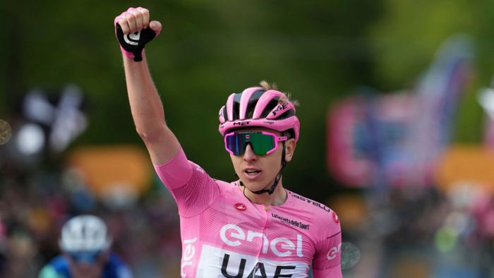 Pogacar gewinnt auch zweite Bergankunft des Giro d'Italia