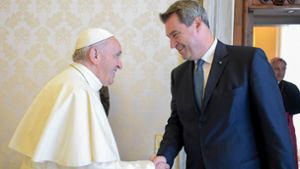 Kirche: Söder zu Privataudienz bei Papst Franziskus geladen
